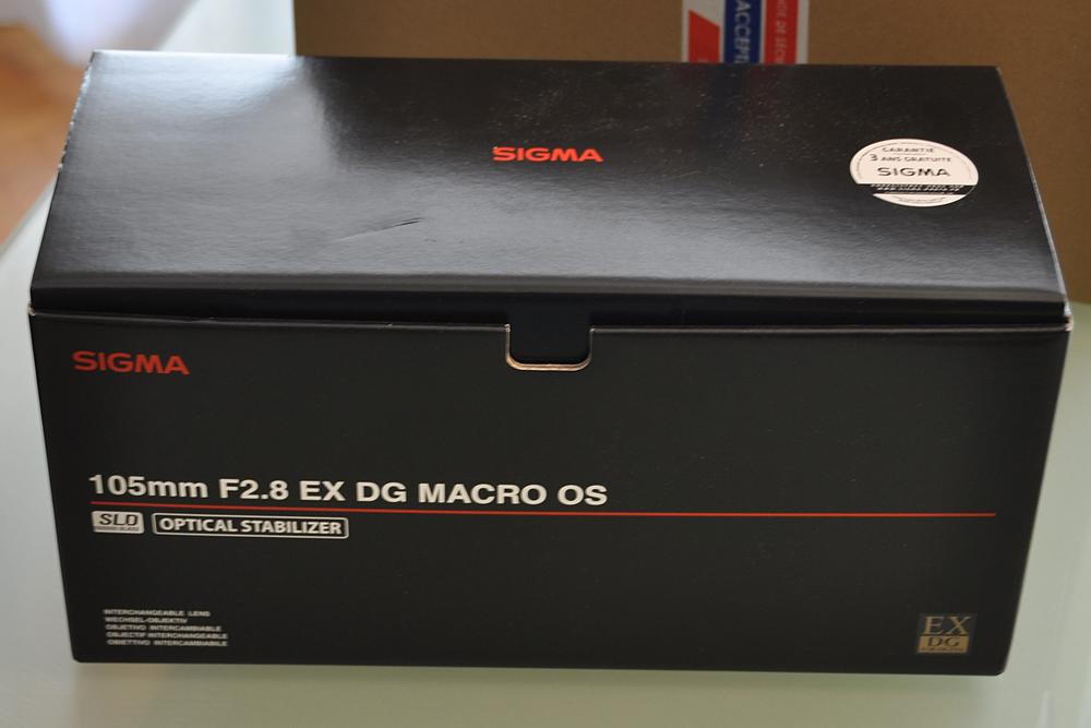 le Sigma 105 f2.8 est arrivé.JPG